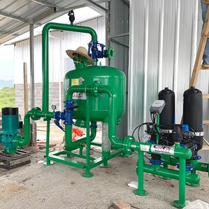 Tự động rửa ngược lọc cát cho trang trại thủy lợi cho chăn nuôi thủy sản vườn nho & vườn cây ăn quả nông nghiệp kim loại đa phương tiện lọc - Product Image 2