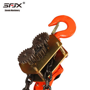 Palan à micro levier 3M 6M palan à clé à main palan à chaîne manuel robuste - Product Image 3