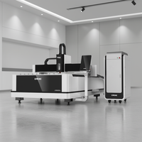 Découpeuse laser à fibre automatique haute vitesse 3015 3000W 4000W 6000W avec contrôle Cypcut Hiwin pour tôles métalliques pour LF3015CN AI
