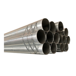 Tube d'échafaudage en acier, tube rond galvanisé Q235, matériau de construction, tube en acier GI - Product Image 4