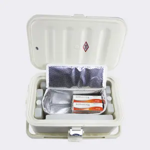 Переносная Больничная вакцина для транспортировки крови медицинский холодильник с ледяным кирпичом