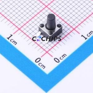 TSC015B07026A Tactile Switch SMD Switch Round Button 2.6N Vertical Mount 4.5mm - Product Image 1