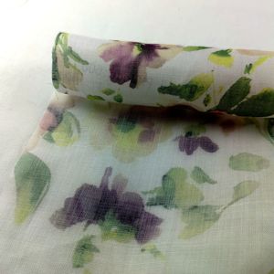 100% organique Ramie <span class=keywords><strong>lin</strong></span> imprimé tissu <span class=keywords><strong>fibre</strong></span> <span class=keywords><strong>naturelle</strong></span> tissé pour filles tenue décontractée chemises pur <span class=keywords><strong>lin</strong></span> imprime Style uni - Product Image 4