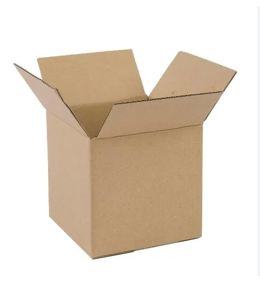 KYW 하드 종이 상자 선물 식품 포장 재활용 다크 브라운 크래프트 종이 식품 상자
