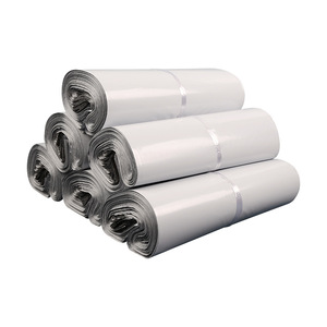 Sacs d'expédition en polyéthylène blanc avec logo personnalisé, qualité exceptionnelle, motif à bulles et gaufrage pour chaussures, chaussettes, fourrure - Product Image 2