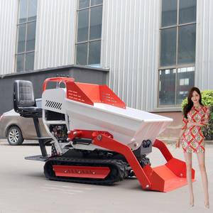 China Mini Dumper 800kg Hidráulico Diesel Mini Crawler Dumper Auto Carga Mini Dumper Truck Transporter Nuevo - Product Image 2
