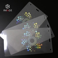 Pochettes de stratification de carte d'identité holographique, Film de poche de stratification de carte d'identité holographique