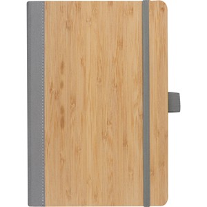 Libreta de Tapa Dura de Bambú Ecológica con Grabado Láser de Logotipo Personalizado, Libreta Promocional, Diario, Regalo - Product Image 5