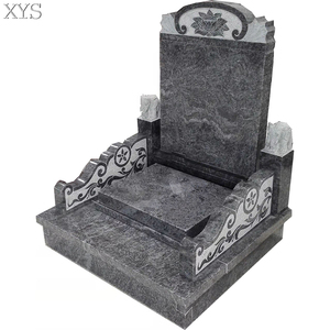 <span class=keywords><strong>Monumento</strong></span> in pietra tombale in granito intagliato <span class=keywords><strong>a</strong></span> mano in stile tradizionale cinese classico per commemorare i propri cari di colore nero - Product Image 4