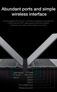 2021 Nuevo diseño Precio al por mayor Portátil para juegos más barato Buena calidad Core I5 I7 Laptops 512GB 15,6 "Laptops delgadas con Windows 10 - Product Image 6