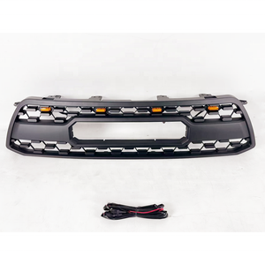 4x4 Off Road Auto Parts Parrilla delantera Parrilla de coche con LED Cromado Conjunto completo apto para Toyota <span class=keywords><strong>Lancruiser</strong></span> LC80 - Product Image 4
