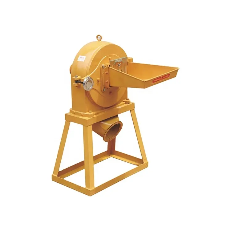 High efficient dry and wet grain disk grind mill machine