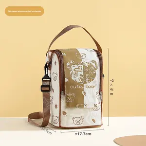 Mochila Térmica Personalizada Fengqian de Material <span class=keywords><strong>Oxford</strong></span>, con Cierre de Cremallera, Capacidad de 8L, Moderna y Sencilla, para Estudiantes - Product Image 6