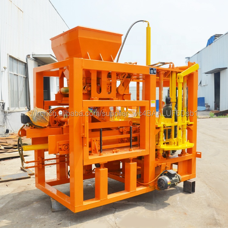 QTF3-15 hydraulic press paver making machine