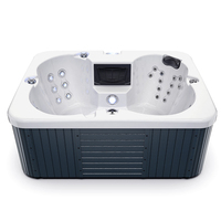 Lovia 4 6 personne hottub fournisseur hidromasaje extérieur jardin jakuzi extérieur bain à remous massage spa prix avec fonction jacuzzier