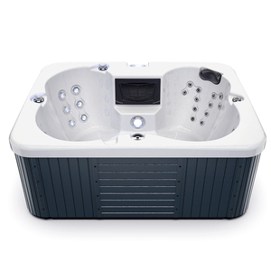 Lovia 4 6คน hottub hidromasaje อ่างน้ำวนกลางแจ้งสปานวดสปาพร้อมฟังก์ชัน jakuzi สำหรับสวน - Product Image 4
