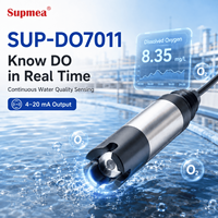 Sonde polarographique de mesure de l'oxygène dissous à membrane avec compensation de température Pt1000 pour le traitement des eaux usées
