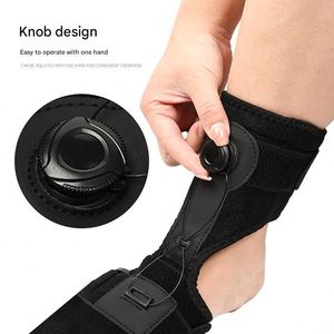 Compression <b>Ankle</b> <b>Support</b> <b>Brace</b> Adjustable Knob System Protection Rehabilitation Nylon Sleeve Breathable Sponge Universal - Product Image 4