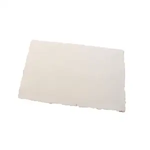 批发卷边纸再生棉抹布未切割花式纸用于信封/卡片数码印刷白色卷边纸