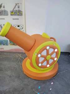 Aire de jeux intérieure commerciale pour enfants avec piscine à balles et canon Air Blaster pour écoles et maisons - Product Image 2