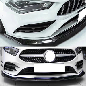 ลิ้นหน้าคาร์บอนไฟเบอร์แท้ทรง FD สำหรับรถยนต์ A-Class W177 ปี 2018-2025 - Product Image 6