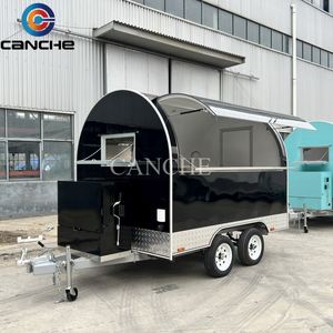 Carrito de Comida Rápida para Donuts, Camión Móvil de Helados Italianos, Remolque de Hot Dogs y Hamburguesas a Buen Precio en Venta - Product Image 6