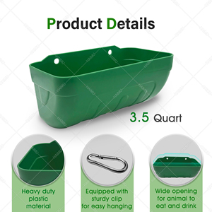 Hot bán động vật trung chuyển gia cầm ăn máng trung chuyển với clip cho gà vịt dê cừu - Product Image 4