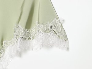 Abito <span class=keywords><strong>midi</strong></span> asimmetrico da donna 2026, nuovo modello casual alla moda con cuciture in pizzo, abito retrò chic a maniche corte. - Product Image 4