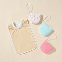 Bavoir d'alimentation super doux pour bébé, tablier super doux pour l'alimentation des bébés, vêtements pour compléments alimentaires