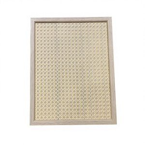 Panel Decorativo Moderno de Mimbre Tejido |   Panel de Puerta de Ratán Sintético Ecológico para Armario y Guardarropa - Product Image 2