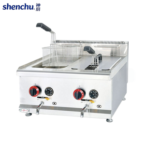 Friggitrice a Gas da Tavolo a Cestello Singolo in Acciaio Inossidabile con Controllo Preciso della Temperatura SIT, 14L, Garanzia 1 Anno per Cottura Rapida - Product Image 2