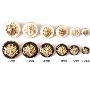 Vintage Design High Quality Custom logo Metal <b>Buttons</b> for Garments/pants - Product Image 4