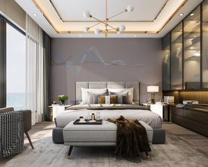 Papier peint brodé Style chinois, tapisserie haut de gamme élégante, nouvelle collection - Product Image 1