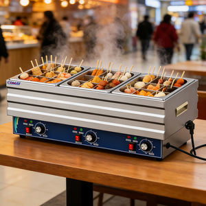 Gâteau de poisson et ragoût de légumes de style japonais en acier inoxydable de qualité commerciale (préparé avec du bouillon) - Product Image 6