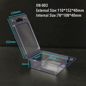 Özelleştirilmiş yüksek şeffaf geri dönüşümlü plastik menteşeli kapaklı <span class=keywords><strong>Blister</strong></span> ambalaj balıkçılık Lure Bait <span class=keywords><strong>Blister</strong></span> ambalaj mücadele - Product Image 3