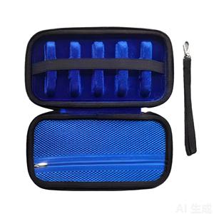 Custodia per bocchino di sassofono in tessuto a 6 scomparti Eastern Music, con fodera in morbido velluto, antiurto, borsa porta sassofono - Product Image 2