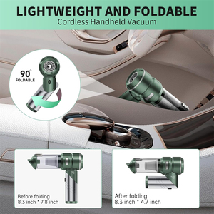 Nuovo Aspirapolvere Elettrico Portatile per Auto, Aspirapolvere Pieghevole <span class=keywords><strong>Mini</strong></span> Compatto, Soffiatore d'Aria Multifunzione - Product Image 6