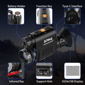 กล้องถ่ายภาพความร้อนความละเอียดสูง Nd-ir 626 640x512 น้ำหนักเบา ติดตั้งบนศีรษะ พร้อมบันทึกวิดีโอ Wifi Nd-ir626 รุ่นสูง cấp - Product Image 6