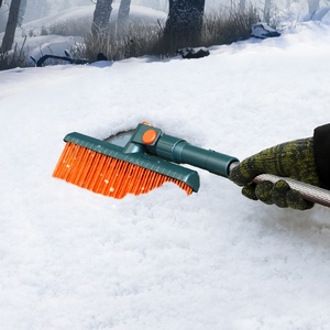 Cepillo para nieve de alta resistencia para coche con raspador de hielo, removedor de hielo para el cuidado del coche, pala para nieve para parabrisas de camiones y vehículos - Product Image 2
