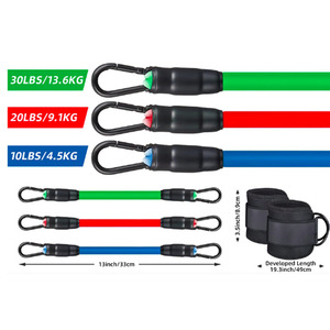 Fasce di resistenza alla caviglia con polsini - Product Image 2