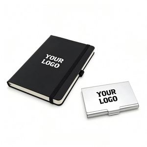 Wholesale Custom Logo A6 Leather Notebook 80 <b>Sheets</b> for Students Business Office School Promo Gift Elastic Strap A5 Notebooks - Product Image 1