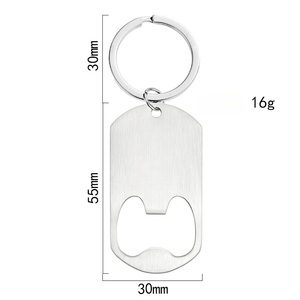 Abrebotellas de llavero de metal personalizado: regalo perfecto para el Día del Padre para familiares, amigos y amantes - Product Image 4