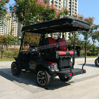7.5KW AC Motorlu Elektrikli Golf Arabası Özel Yapım 6 Kişilik Lityum Araba Yüksek Torklu Dayanıklı Korozyona Dirençli Alüminyum Gövdeli Buggy