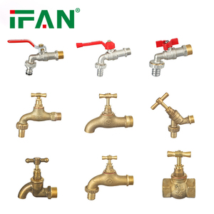 IFAN 제조 업체 1/2 "3/4" 크기 황동 bibcock 하이 퀄리티 bibcock 물 탭 - Product Image 5