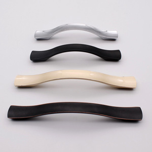 Modern Zinc Alloy Pull Handle Wardrobe Cabinets Dresser <b>Drawer</b> Bedroom Kitchen Living Room School Mall Use Easy Installation - Product Image 5
