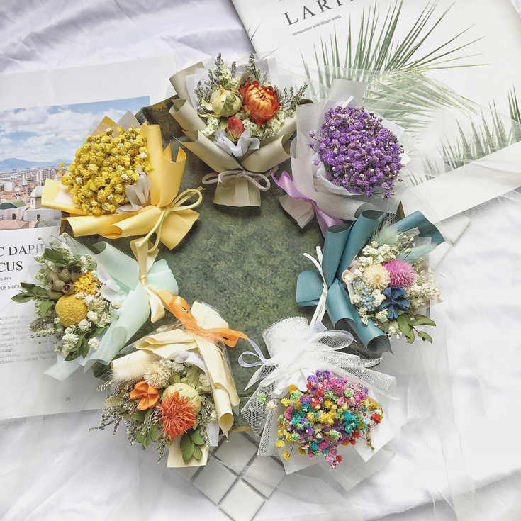 B0425 Wholesales DIY Miniature Dried Flowers
