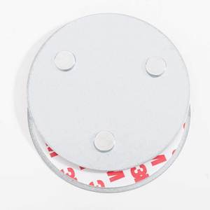 Magnético Detector de humo Mount 10 magnético almohadillas adhesivas para las alarmas de humo D70mm | Rápido y seguro-montaje de No Perforar o tornillos - Product Image 2