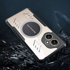 <span class=keywords><strong>Coque</strong></span> de téléphone <span class=keywords><strong>pour</strong></span> <span class=keywords><strong>Honor</strong></span> 400 200 9X <span class=keywords><strong>8S</strong></span> Pro 400 200 90 Smart Lite, étui PC+TPU magnétique avec dissipation thermique, protection contre les chutes et les chocs - Product Image 4