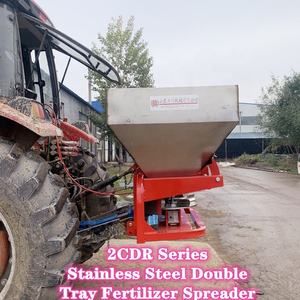 Esparcidor de Fertilizante Tipo Enganche para Tractor/ Caja Única de Acero Inoxidable / Esparcidor de Fertilizante de Doble Disco - Product Image 3
