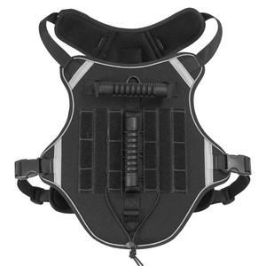 Harnais tactique pour chien en nylon 1050D, maille respirante, gilet réfléchissant avec boucle pour grands chiens, entraînement en extérieur - Product Image 2